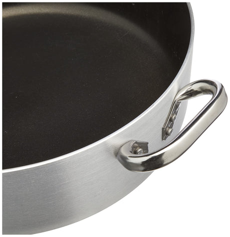 AGNELLI Cazuela Baja Antiadherente con 2 Asas Inox D 36 cm