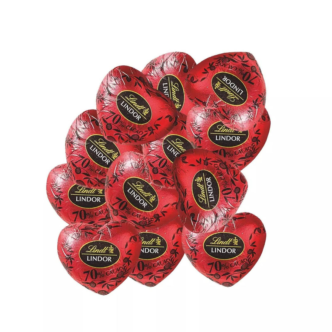 Lindt Cuori Lindor Cioccolato Fondente 70 % 500 Gr