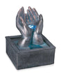 regalo italiano regalo italiano fontana elettrica poliresina 20 x 20 cm h 26 cm con 4 led ean 8021785863309