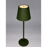 Lámpara LED Táctil Recargable L'Arcolaio H 38 Cm 10 x 10 Cm IP54 Round Pro Oliva