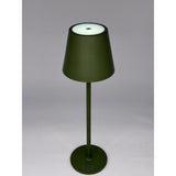 Lámpara LED Táctil Recargable L'Arcolaio H 38 Cm 10 x 10 Cm IP54 Round Pro Oliva