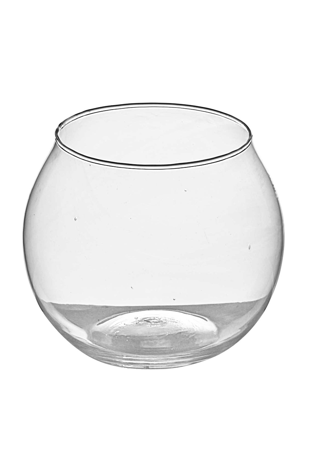ARPIMEX Jarrón Esfera Cristal H 8 Cm D 10 Cm