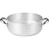 AGNELLI Cacerola Baja Aluminio Fondo Inducción 2 Asas D 28 cm