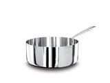 AGNELLI Casseruola Bassa Aluinox 3Ply con 1 Manico Inox 20x6 Cm