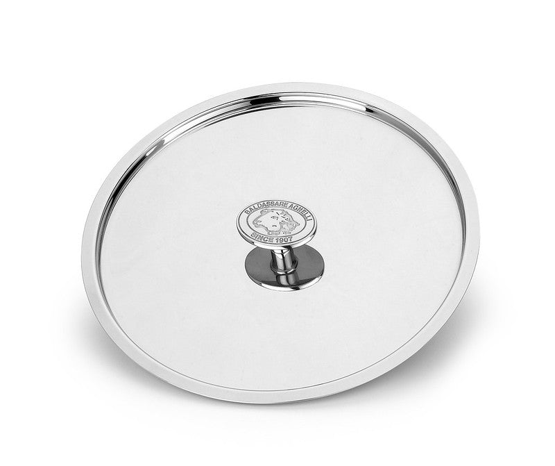 AGNELLI Tapa Aluinox 3ply D 28 Cm Acero Inoxidable con Pomo