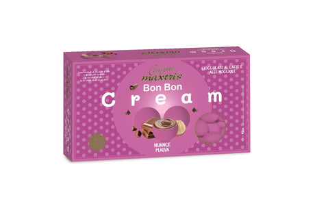 maxtris maxtris confetti bon bon cream gianduia nuance malva 900 gr ean 8022470875362