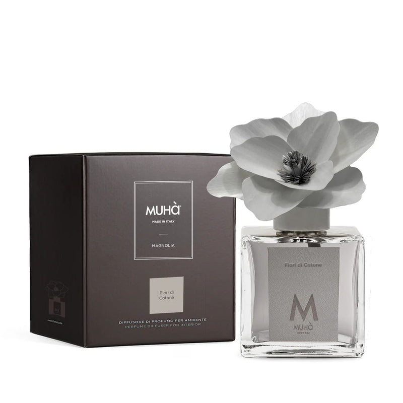 Muhà Difusor Ambientador Magnolia Flores de Algodón 500ml
