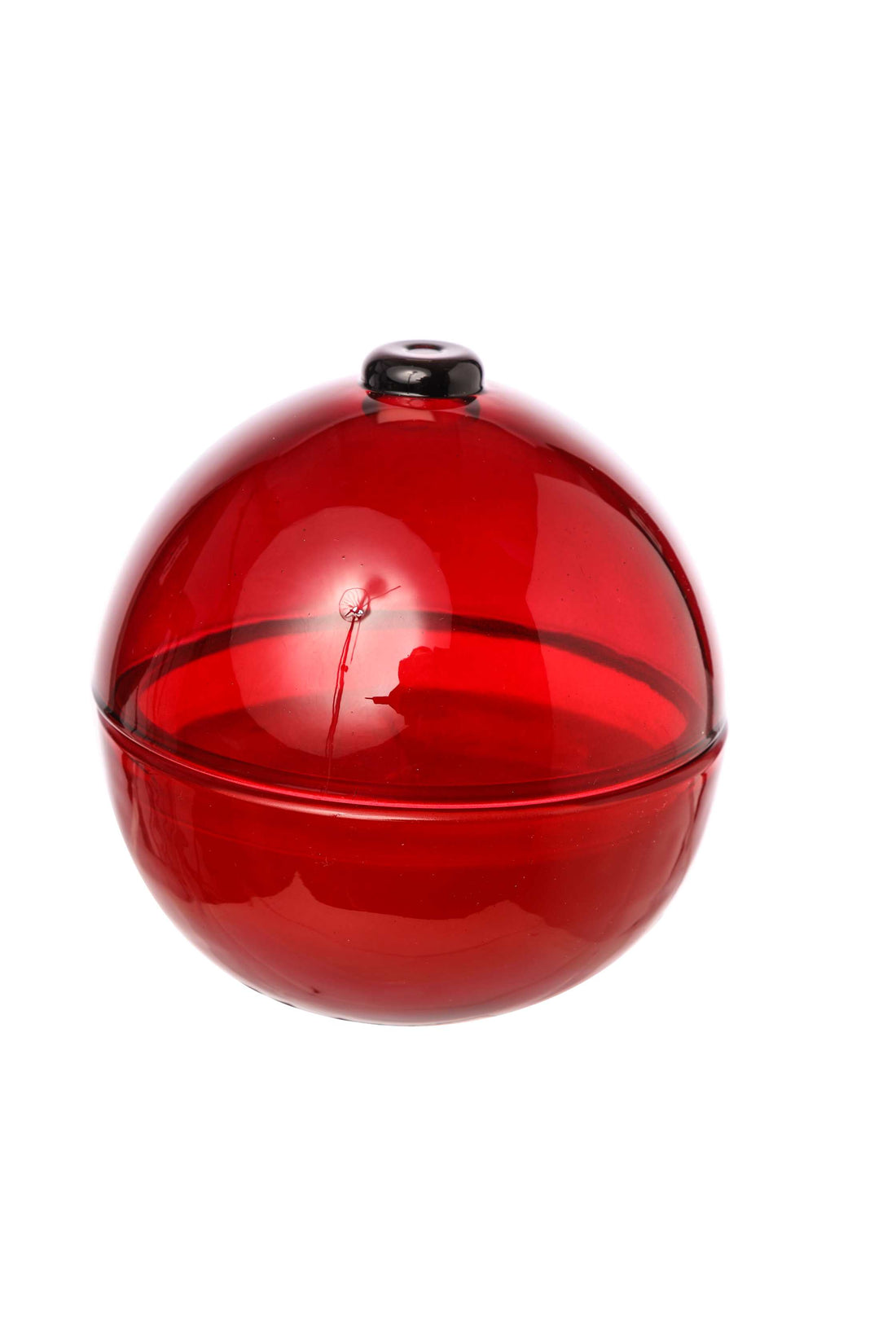 ARPIMEX Vela Bolas de Navidad D 7 cm H 7 cm Cristal Rojo