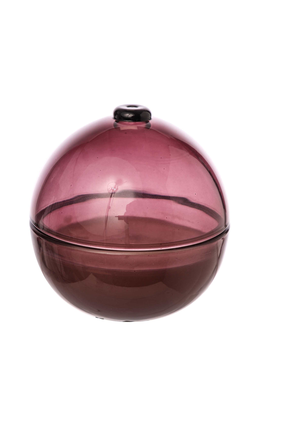 ARPIMEX Vela Boules Navideña D 7 cm H 7 cm Cristal Rosa