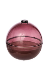ARPIMEX Vela Boules Navideña D 7 cm H 7 cm Cristal Rosa