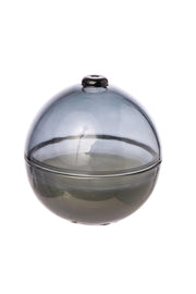 ARPIMEX Vela Boules Navideña D 7 cm H 7 cm Cristal Gris