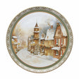 tognana tognana piatto panettone cinzia christmas carol natale 31 cm porcellana multicolor ean 8056444084467