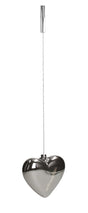 tognana tognana sospensione cuore natale con led 18 cm christmas smoke
