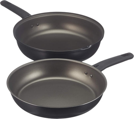 AGNELLI Horno Doble de Aluminio Antiadherente con Asas de Baquelita D 28 cm
