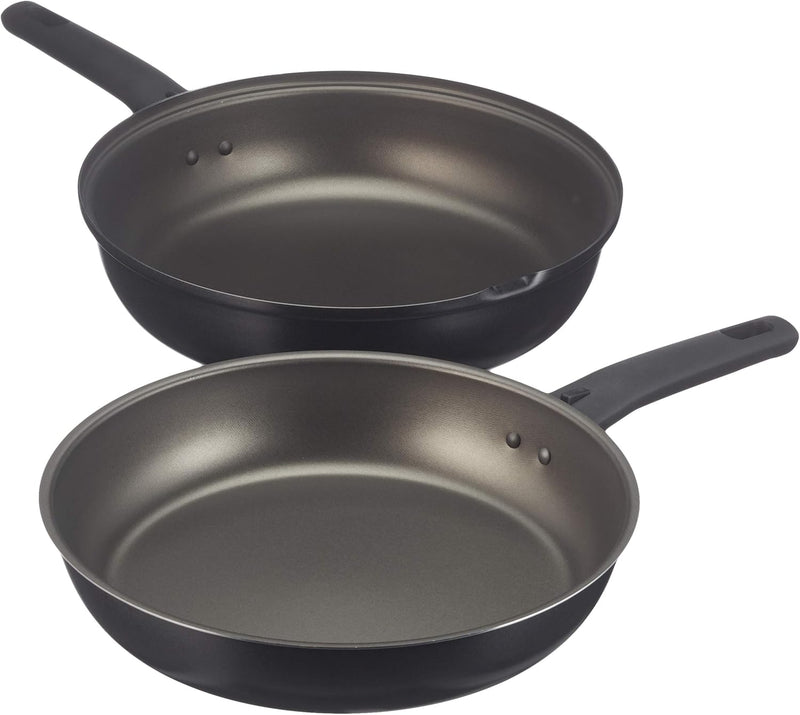 AGNELLI Horno Doble de Aluminio Antiadherente con Asas de Baquelita D 28 cm
