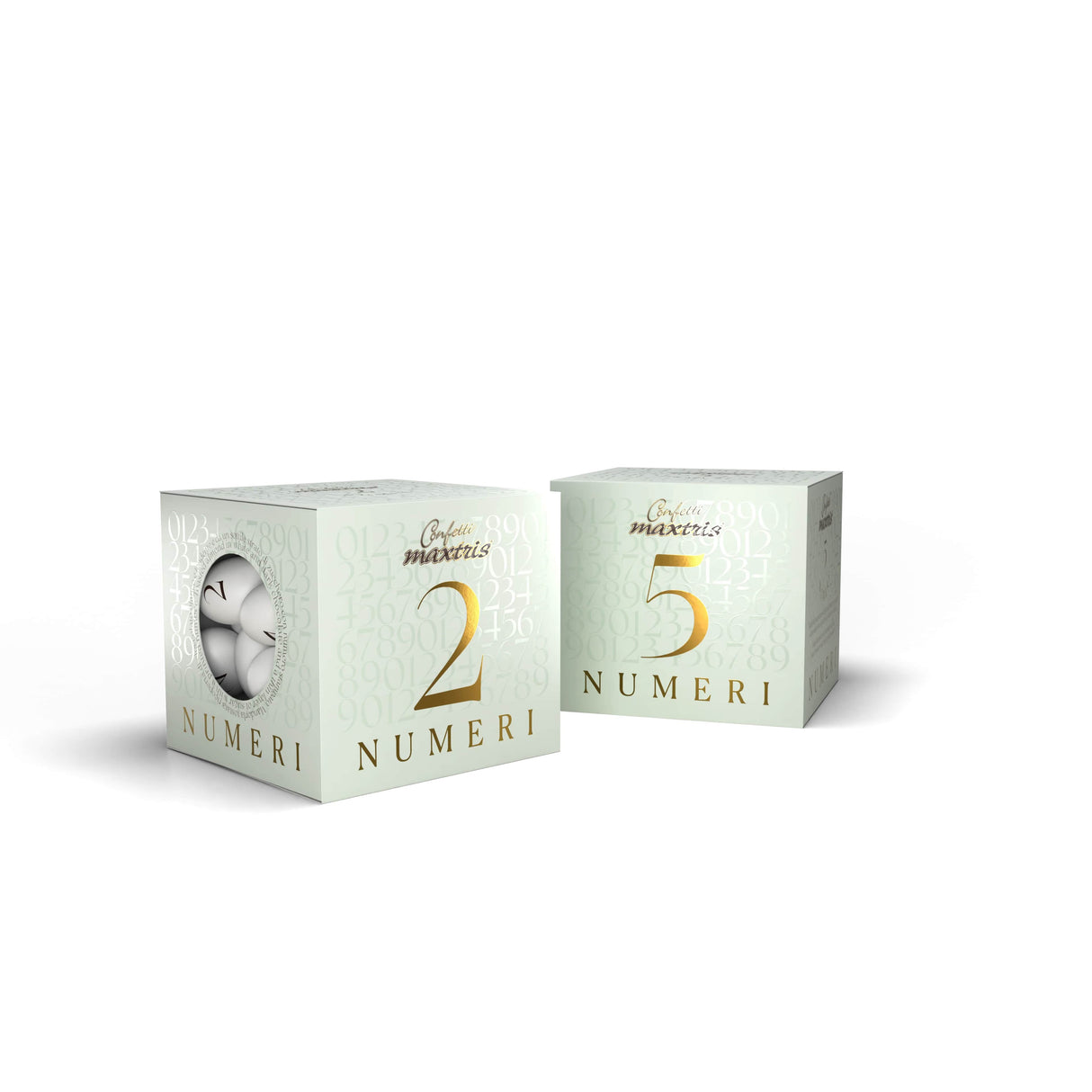 maxtris maxtris numeri 25 confetti ciocomandorla 200 gr ean 8022470874211