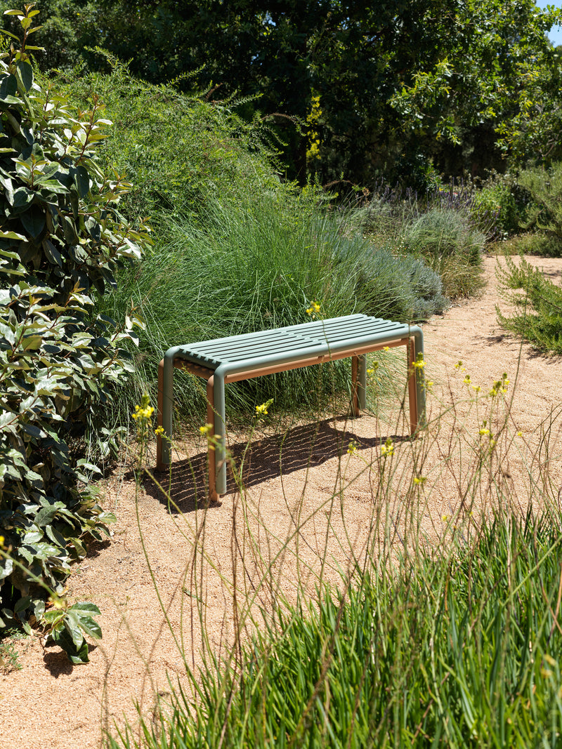 Nardi Doga Bench New Panchina da Esterno Bianca 102,5 x 44 x 39 cm – Panchina Moderna per Giardino e Terrazzo