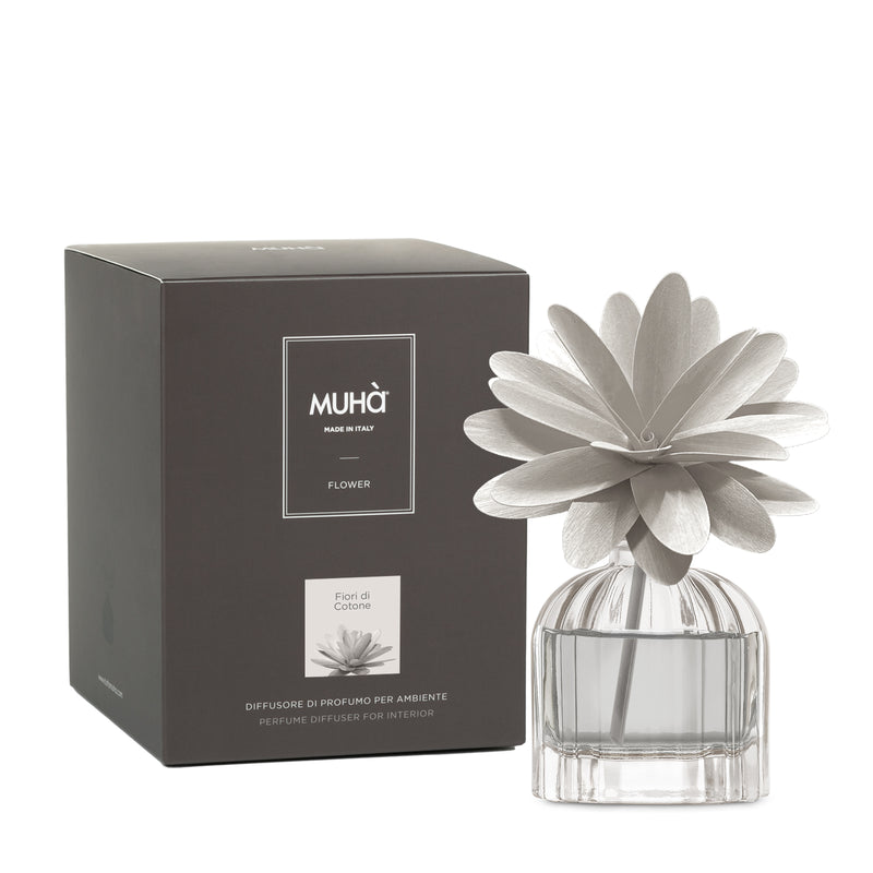 Muhà Flower Difusor Profumador 60ml Flores de Algodón