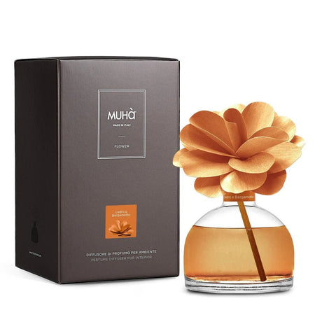 Muhà Flower Difusor Camelia 200ml Cedro & Bergamota