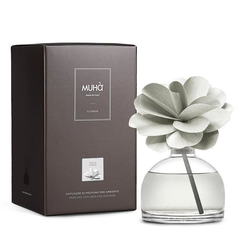 Muhà Flower Difusor Camelia 200ml Flores de Algodón