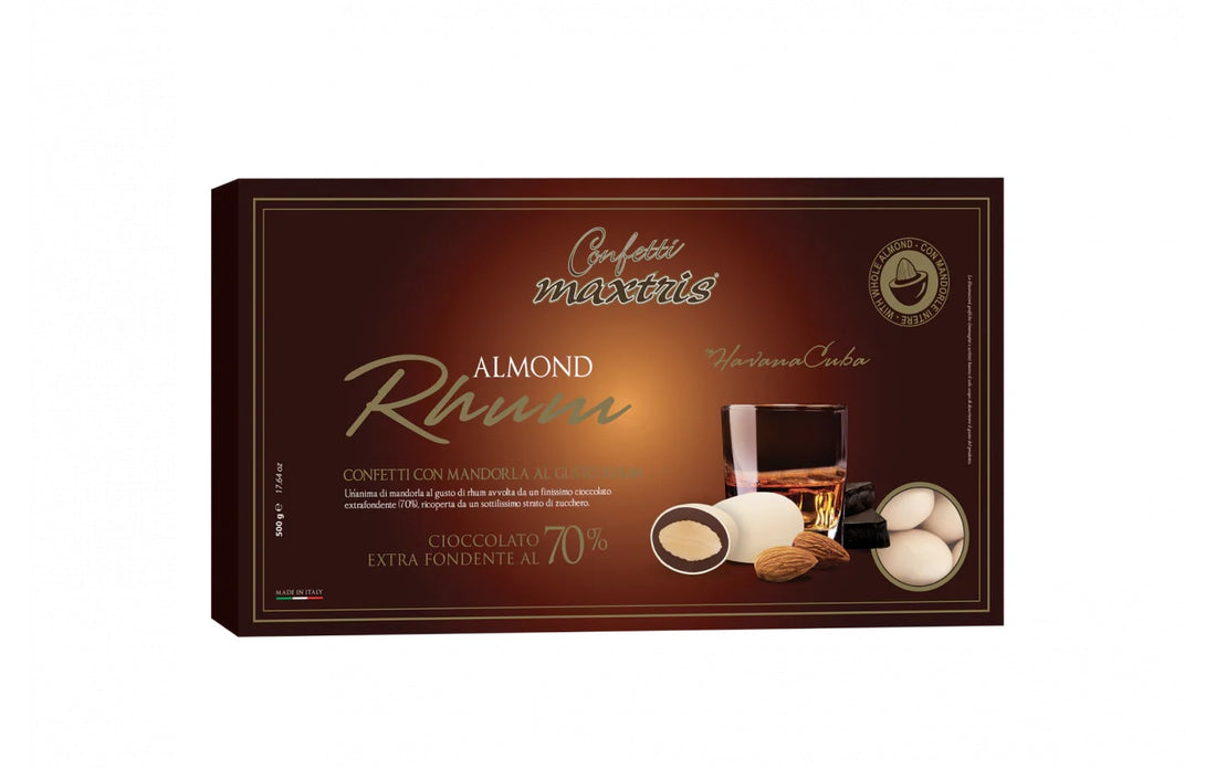 Maxtris Confites Almendra Ron 500 Gr Rincón Cubano