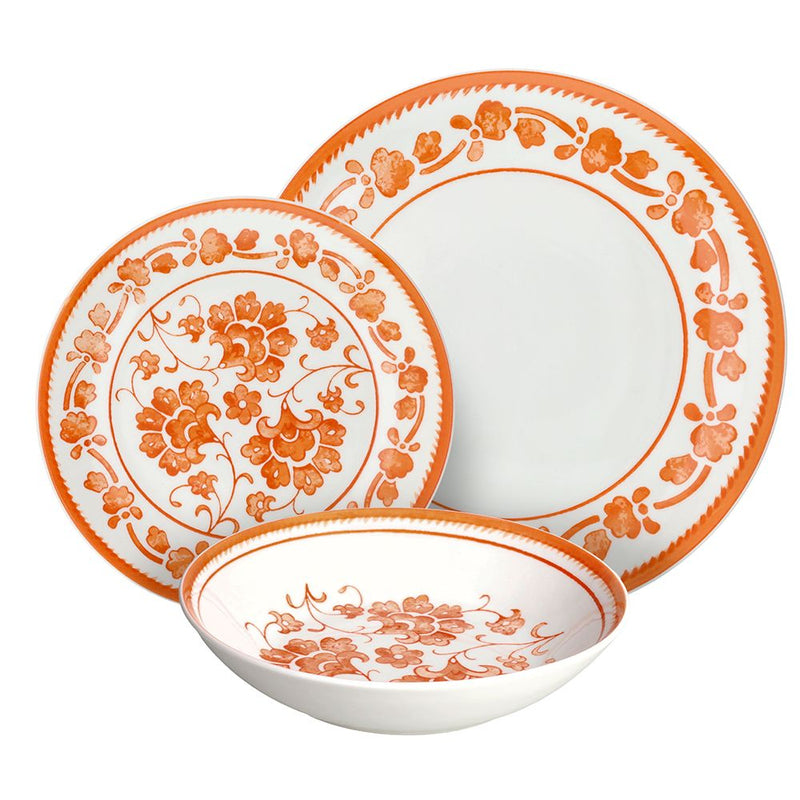 Tognana Madison Sintra Servizio Piatti 18 Pezzi in Porcellana Multicolor – Set Tavola Completo per 6 Persone