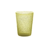 Vaso Zani Serafino Memento Tumbler Vaso de Agua Kiwi en Pasta de Vidrio