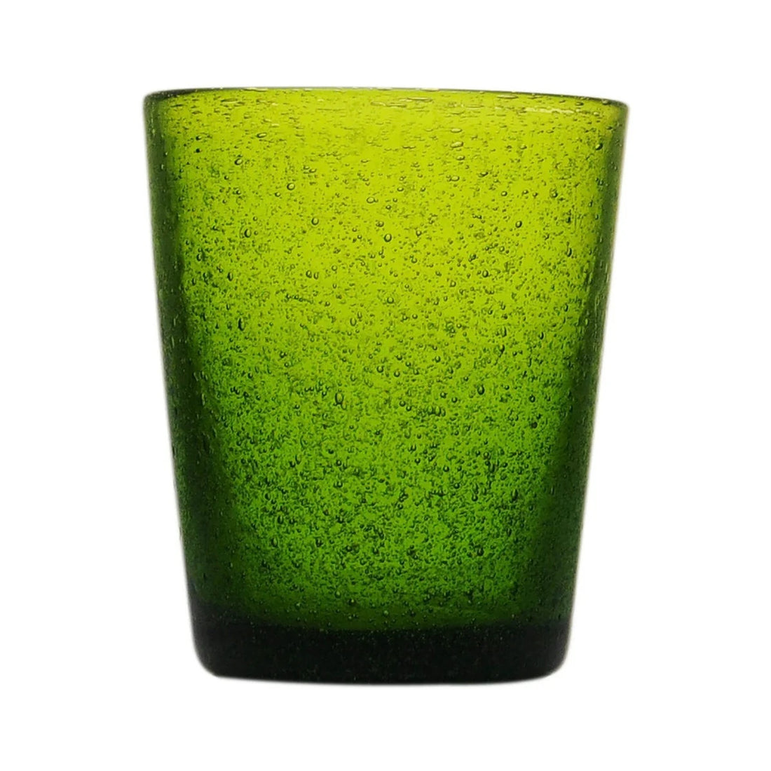 Zani Serafino Vaso Agua Tumbler Aceituna 30cl Pasta de Vidrio