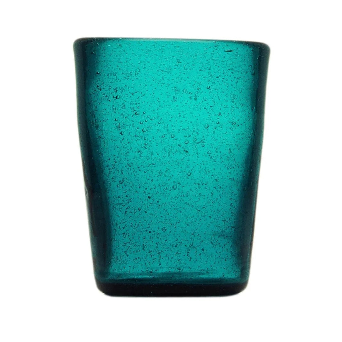 Vaso Zani Serafino Tumbler de Agua Petrol en Pasta de Vidrio