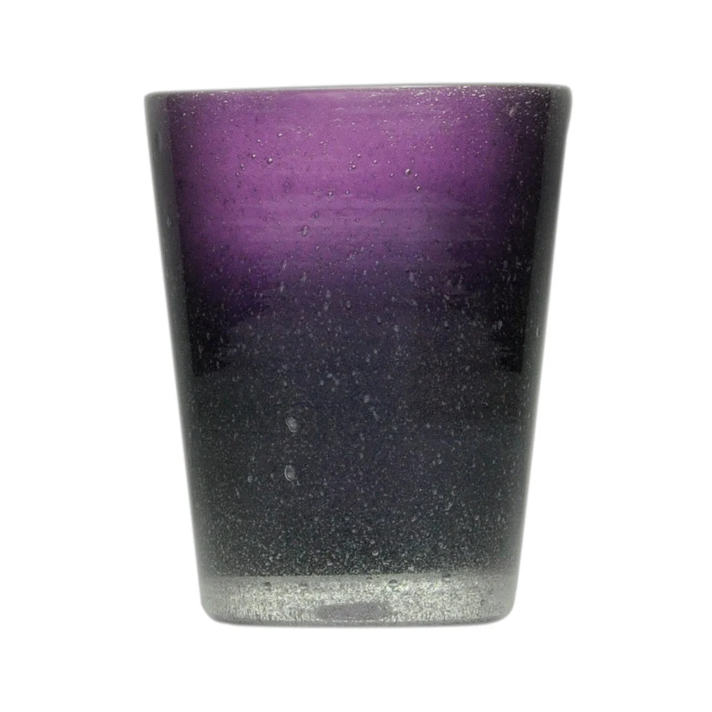 Vaso Zani Serafino Tumbler Vaso Agua Violet 30cl en Pasta de Vidrio