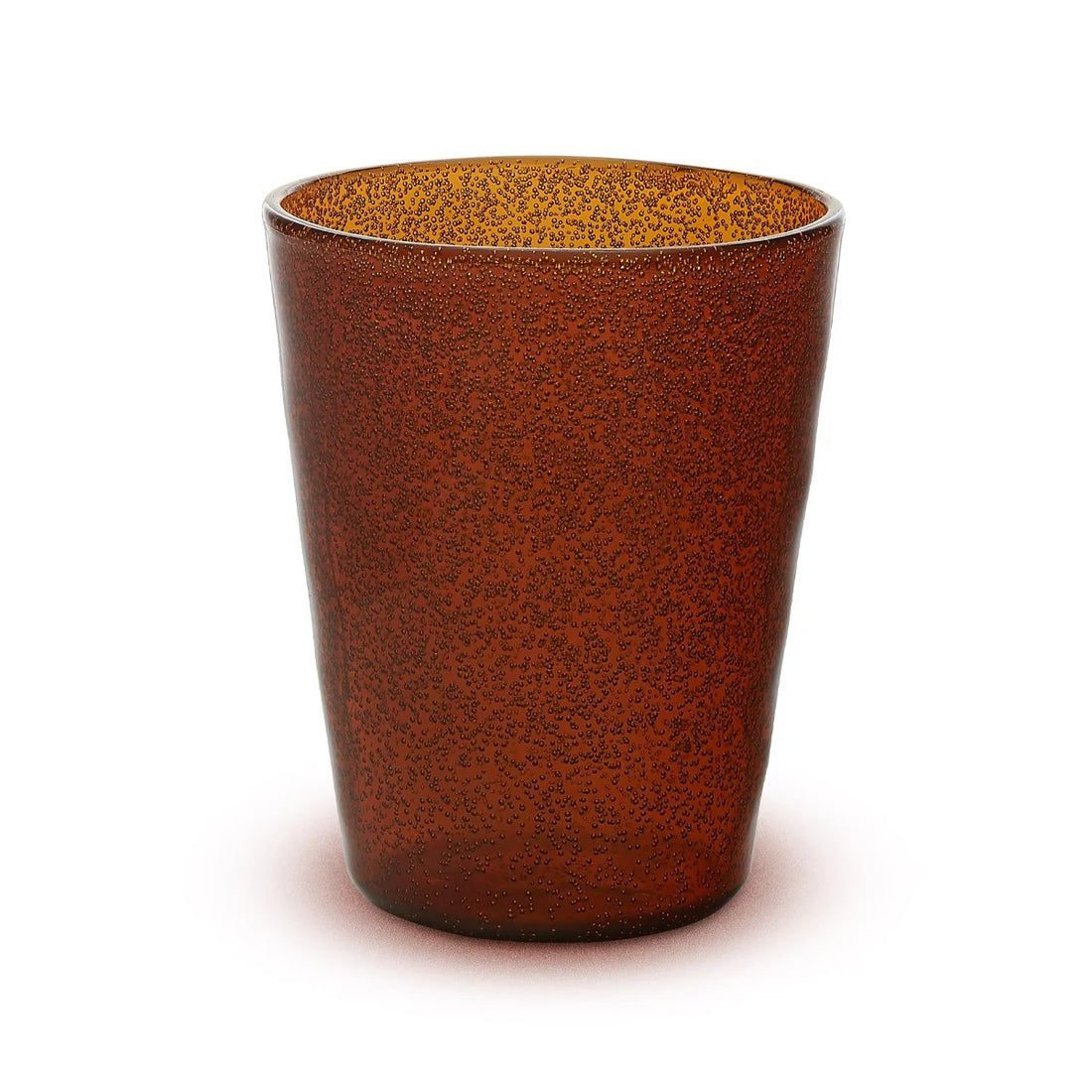 Vaso Zani Serafino Memento Synth Vaso de Agua en Metacrilato Ámbar