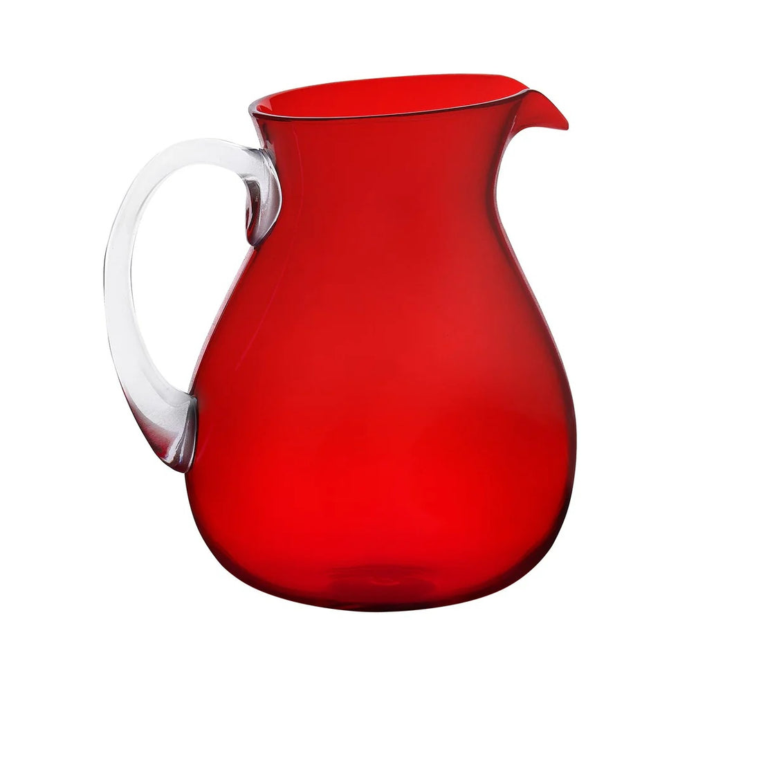 Zani Serafino Caraffa Synth Pitcher Jarra en MS en Metacrilato Rojo