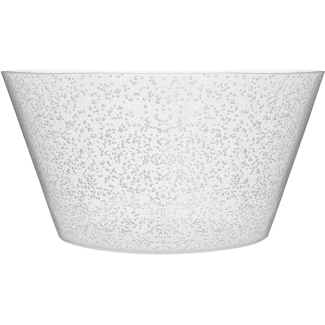 Zani Serafino Memento SYNTH Bowl Ensaladera Transparente Blanco en Metacrilato
