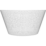 Zani Serafino Memento SYNTH Bowl Ensaladera Transparente Blanco en Metacrilato