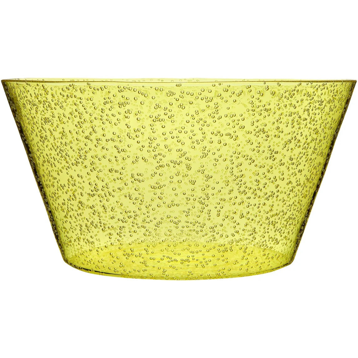 Zani Serafino Ensaladera Memento Synth Bowl Color Amarillo Transparente