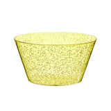 Zani Serafino Cuenco Mediano Memento Synth en Metacrilato D 20 Cm Color Amarillo
