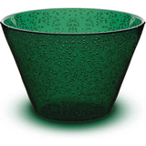 Zani Serafino Small Bowl Memento Synth en Metacrilato Ø 11,50 Cm Color Esmeralda