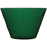 Zani Serafino Small Bowl Memento Synth en Metacrilato Ø 11,50 Cm Color Esmeralda