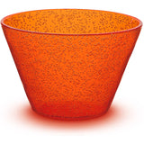 Cuenco Zani Serafino Small Bowl Memento Synth en Metacrilato D 11,50 Cm Color Naranja