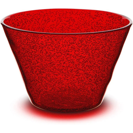 Zani Serafino Small Bowl Memento Synth en Metacrilato D 11,50 Cm Color Rojo