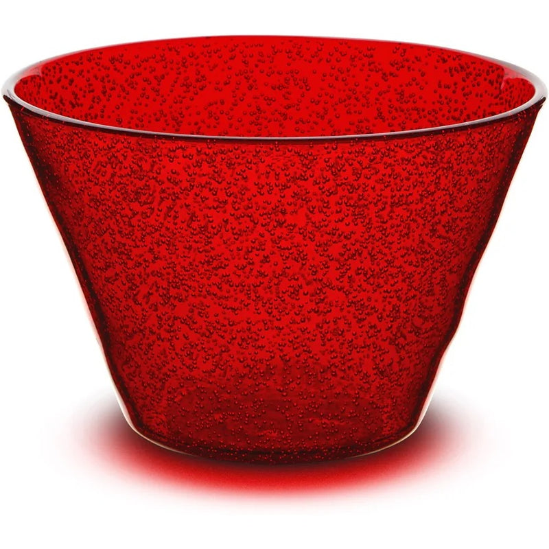 Zani Serafino Small Bowl Memento Synth en Metacrilato D 11,50 Cm Color Rojo