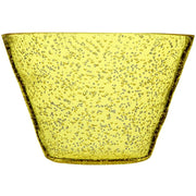 Zani Serafino Small Bowl Memento Synth en Metacrilato D 11,50 Cm Color Amarillo