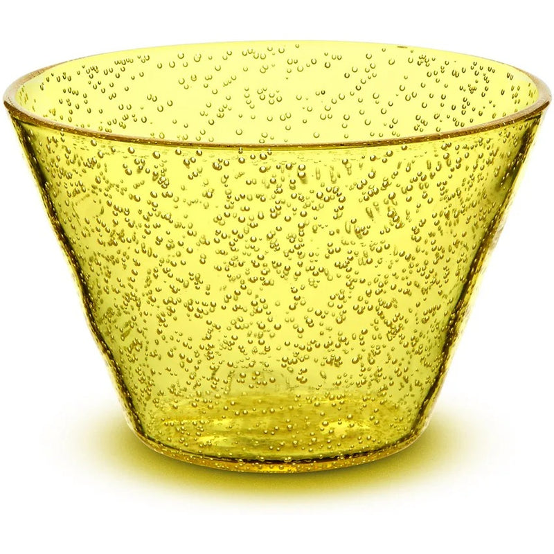 Zani Serafino Small Bowl Memento Synth en Metacrilato D 11,50 Cm Color Amarillo
