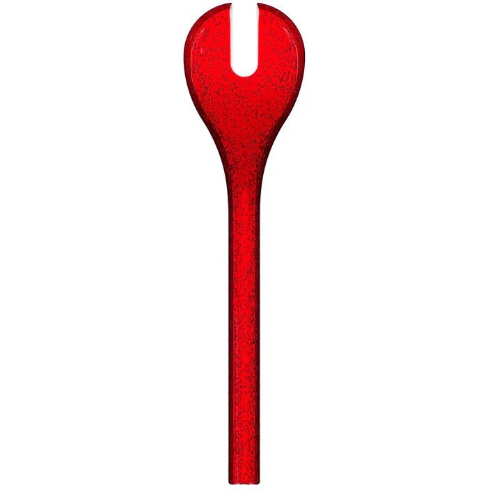 Zani Serafino Cubiertos de Ensalada Salad Server Me Synth Metacrilato Rojo