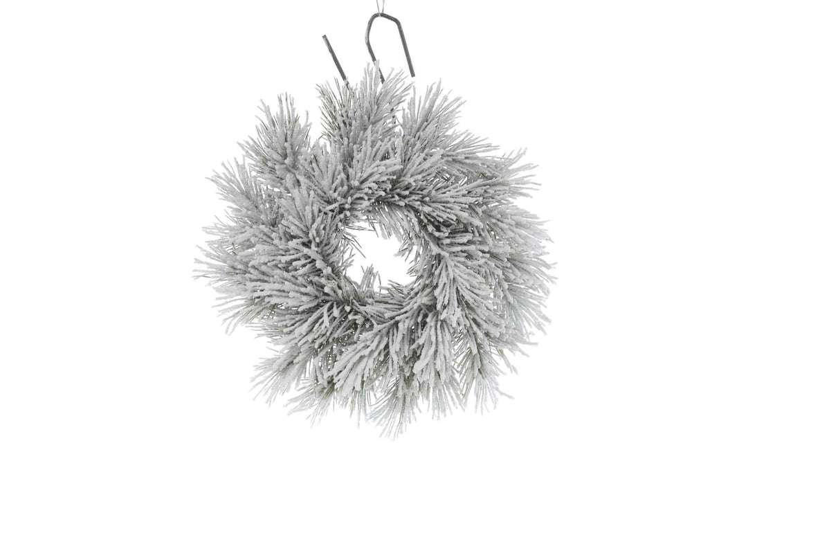 ARPIMEX Corona Natale di Pino Innevata D 35 Cm