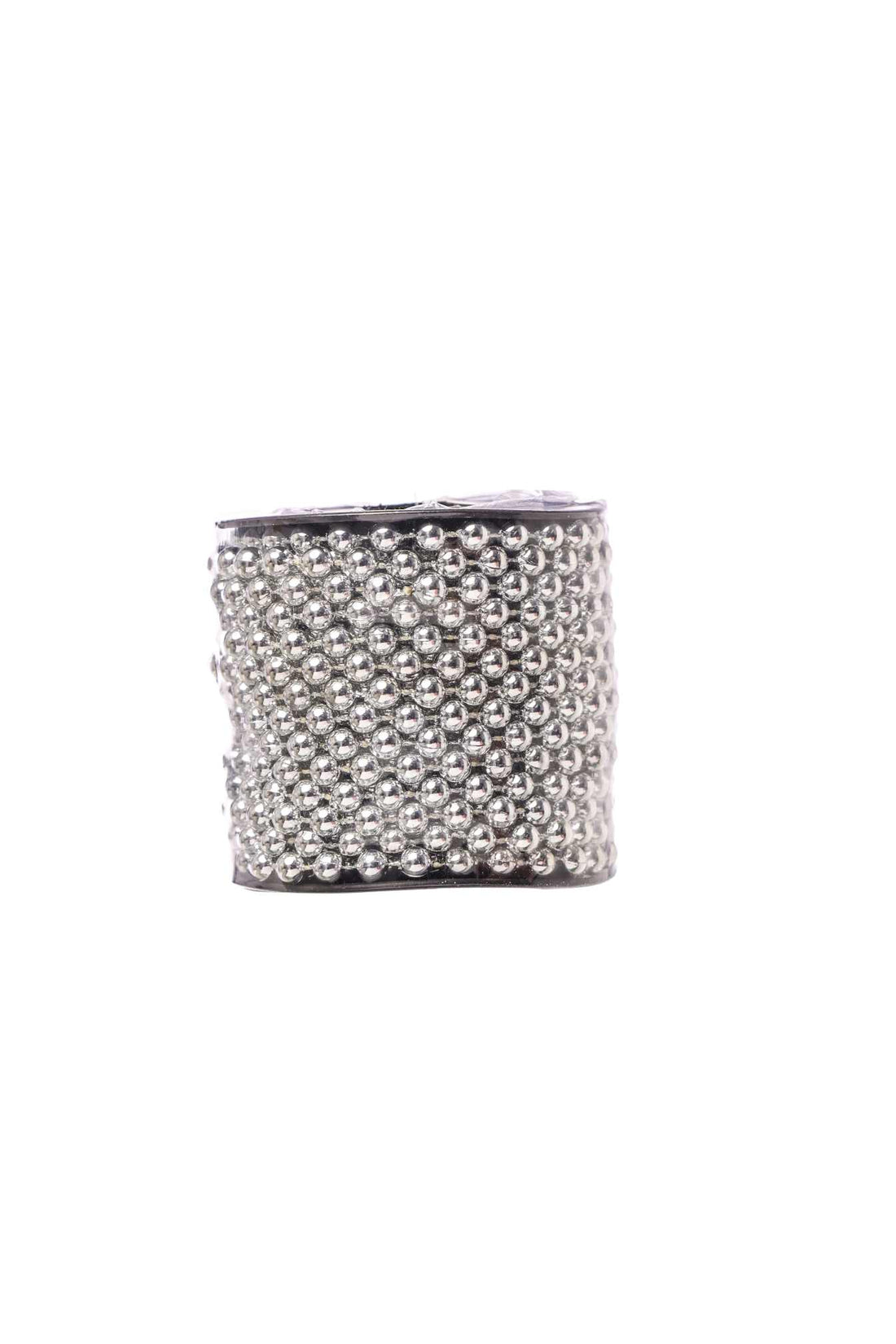 ARPIMEX Guirnalda Perlas Navidad D 6 Mm L 10 Mt Plástico Plata