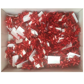 Brizzolari Escarapelas Estrella Splendid Rojas 10mm Paq 100 Uds