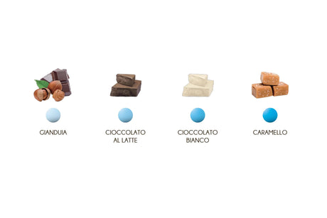 Maxtris Confetti Cioconocciola Les Noisette Sfumadas Azul 1 Kg