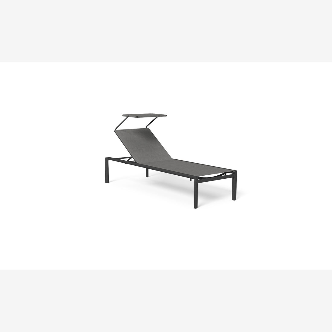 Talenti Nunù Parasol para Tumbonas Charcoal Negro