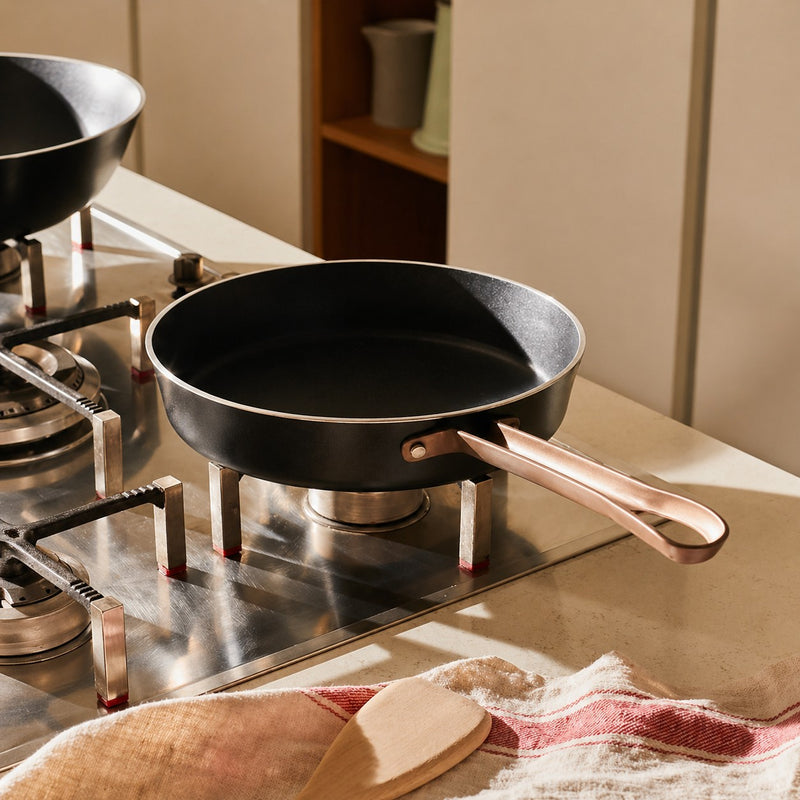 Alessi Edo Sartén de Mango Largo Antiadherente Ø20cm